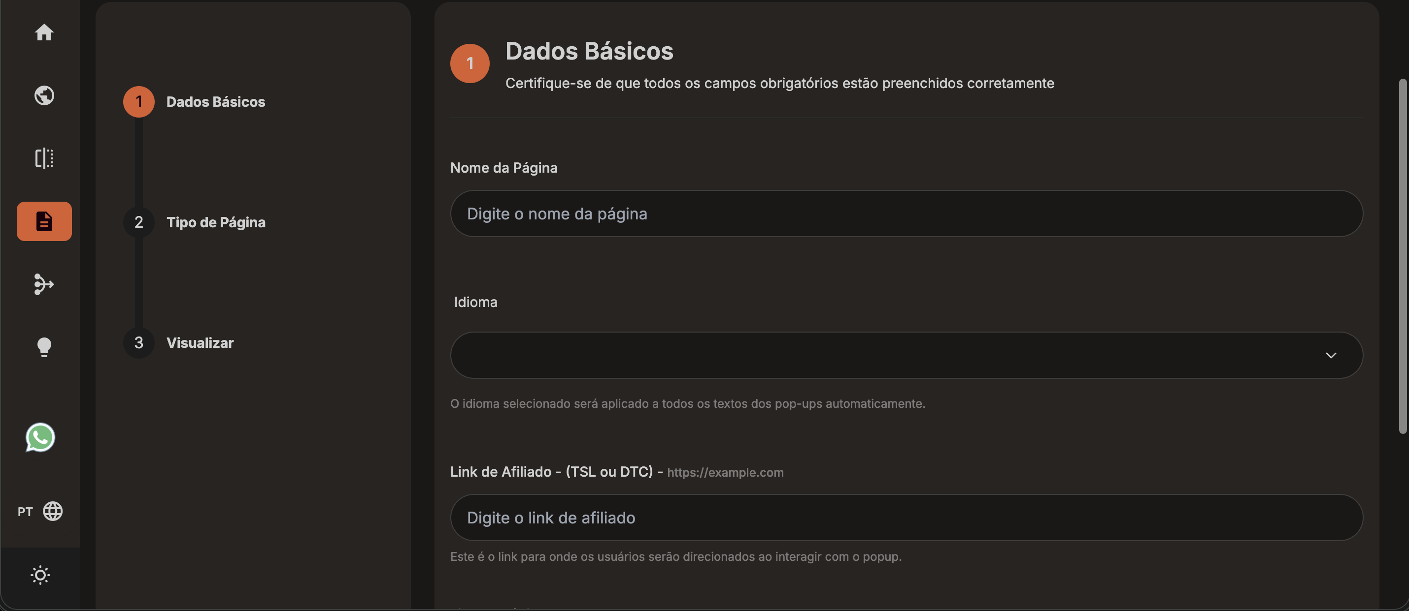Preview Flash Pages Editor